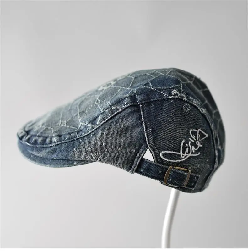 Women Korean Style Denim Forward Hat Spring Summer New Fashion — feature 6