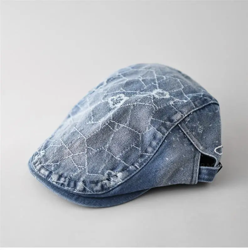 Women Korean Style Denim Forward Hat Spring Summer New Fashion — feature 7