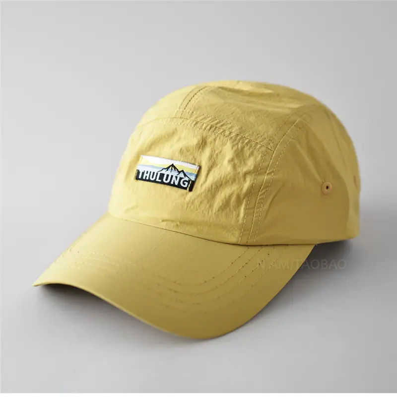 Men's Green Baseball Cap with Brand Logo - Image 6