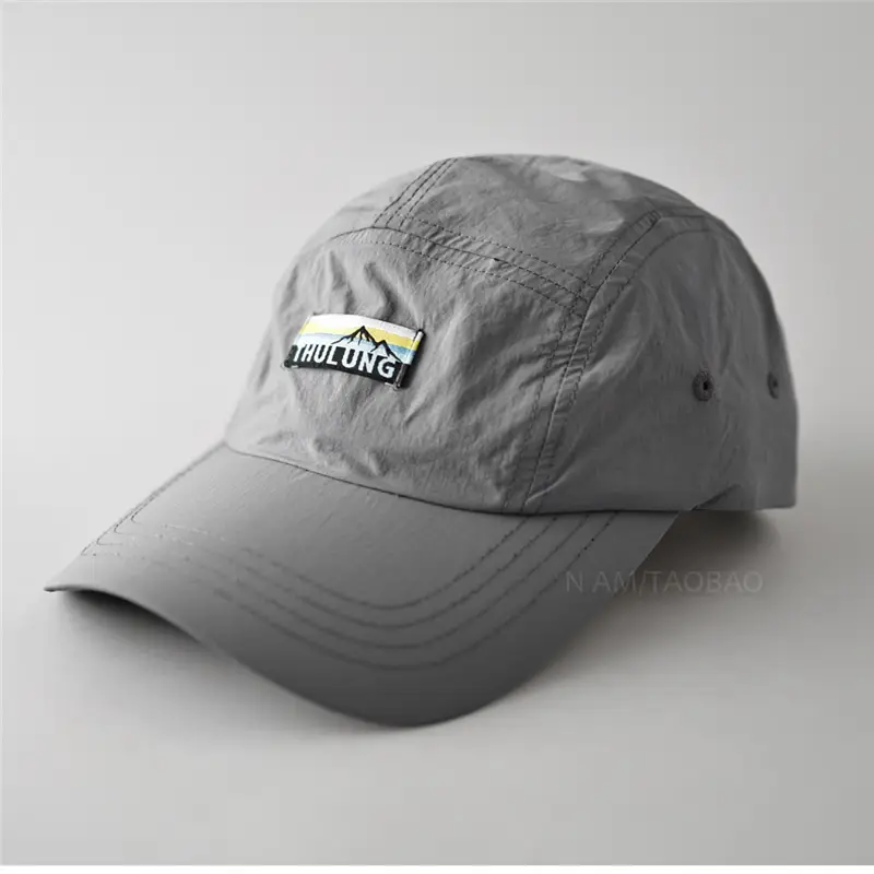 Men's Green Baseball Cap with Brand Logo - Image 7