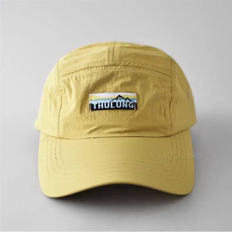 Men's Green Baseball Cap with Brand Logo — feature 1