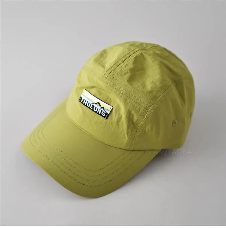 Men's Green Baseball Cap with Brand Logo — feature 13