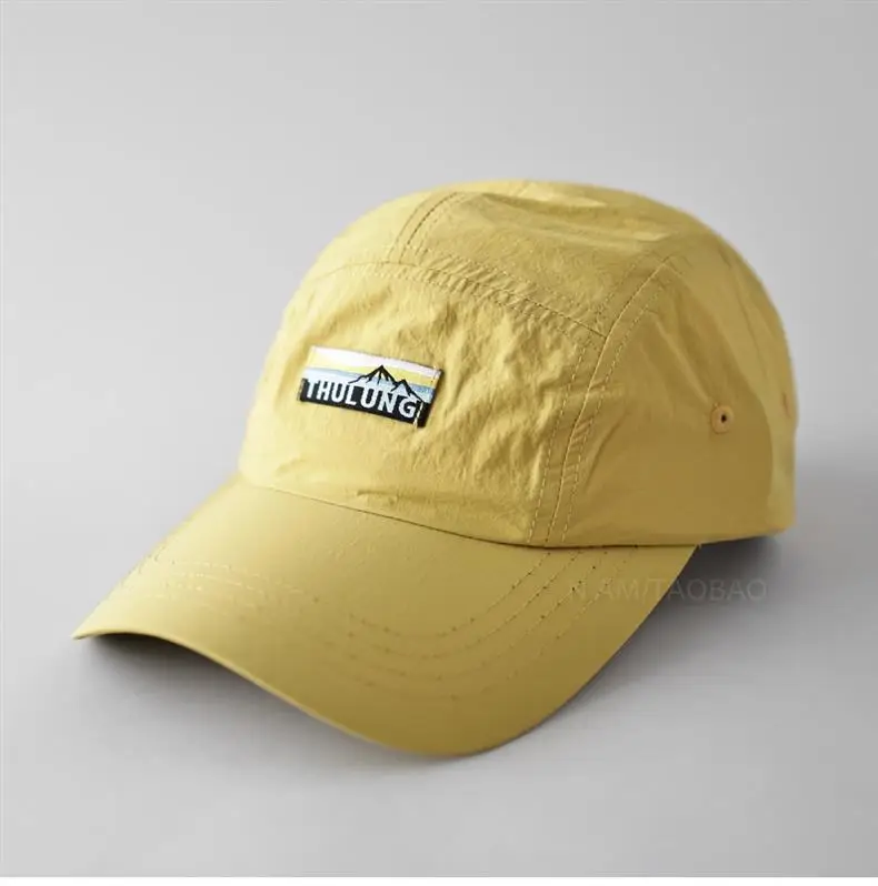 Men's Green Baseball Cap with Brand Logo — feature 5