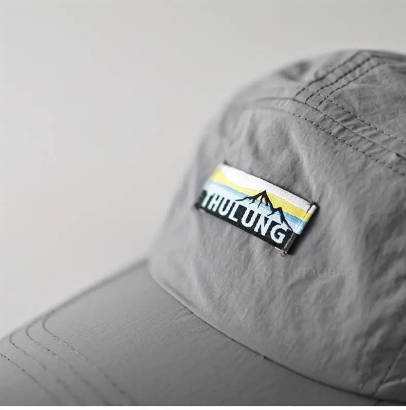 Men's Green Baseball Cap with Brand Logo — feature 8