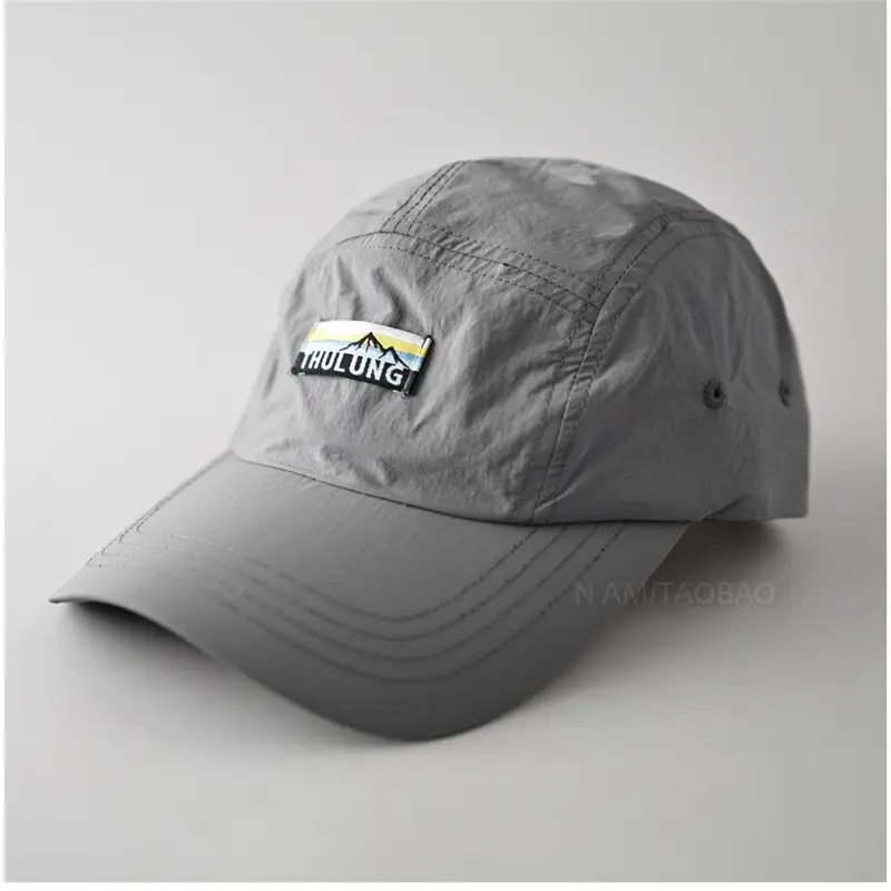 Men's Green Baseball Cap with Brand Logo - Image 3