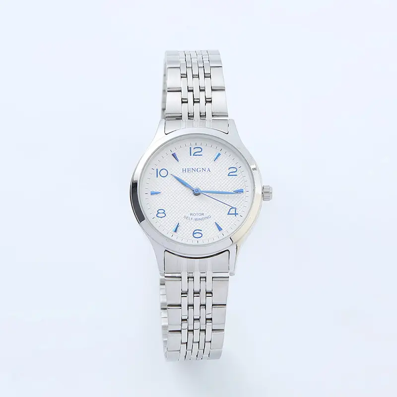 Stainless Steel Henna Watch for Men Women Waterproof Electronic - Image 2