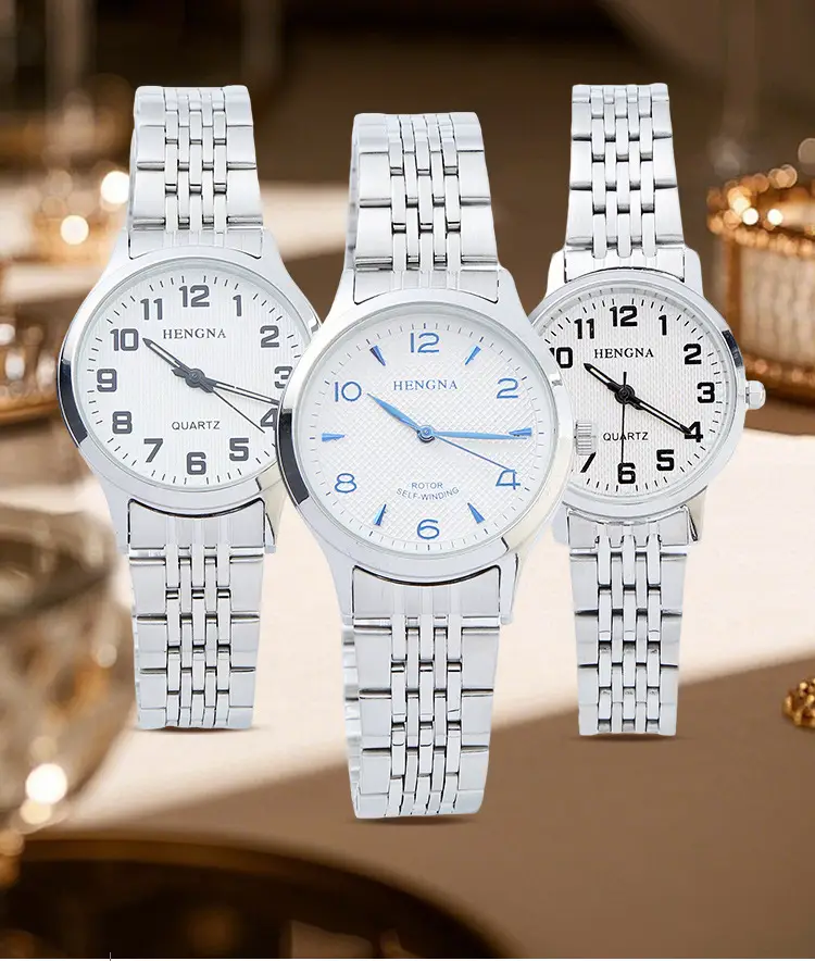 Stainless Steel Henna Watch for Men Women Waterproof Electronic — feature 2
