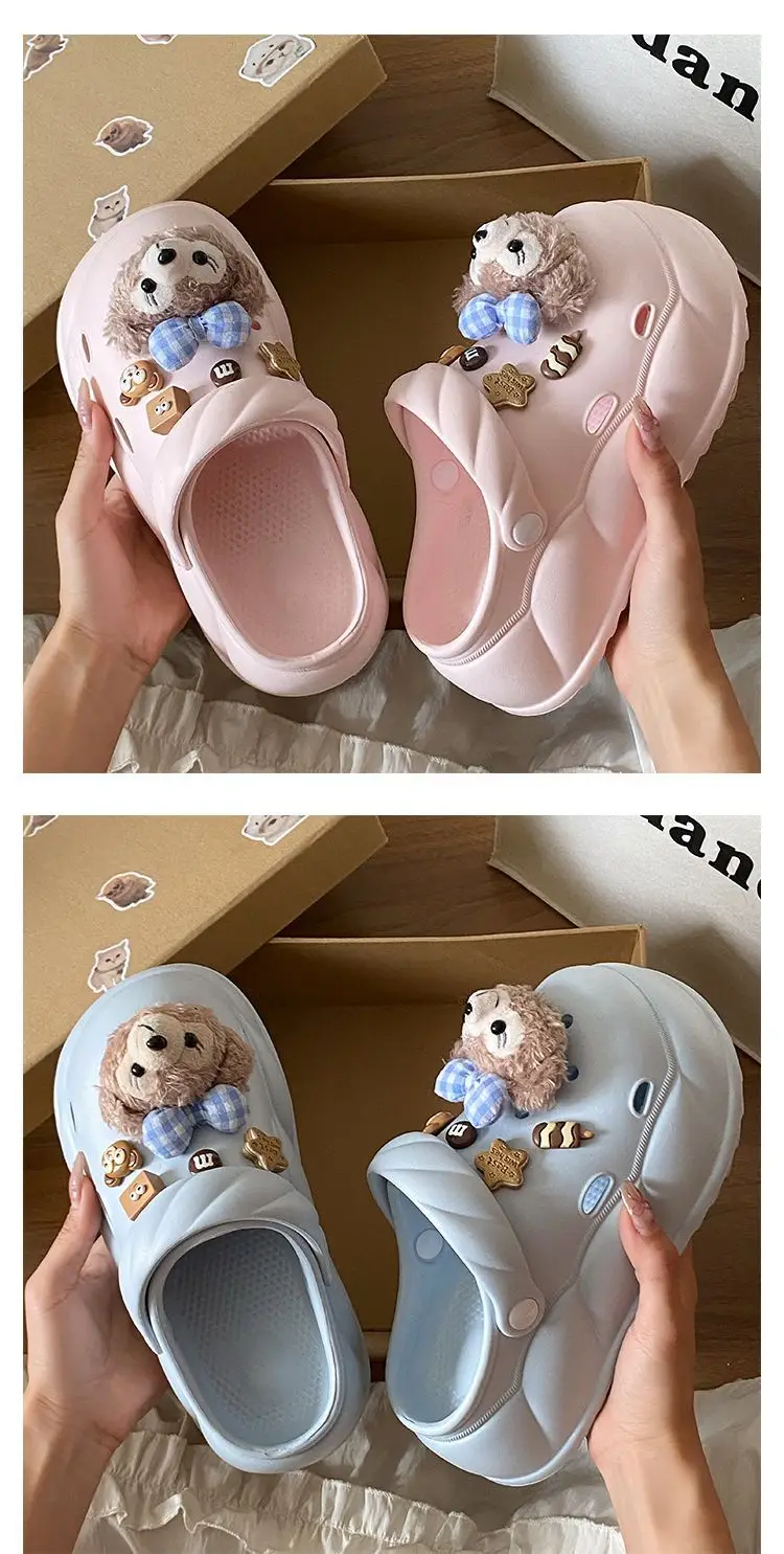 Eva Crocs 2025 Women's Breathable Crocs with Bear Design — feature 19