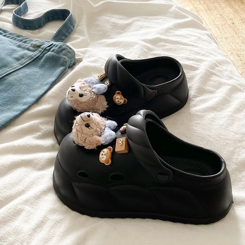 Eva Crocs 2025 Women's Breathable Crocs with Bear Design — feature 27