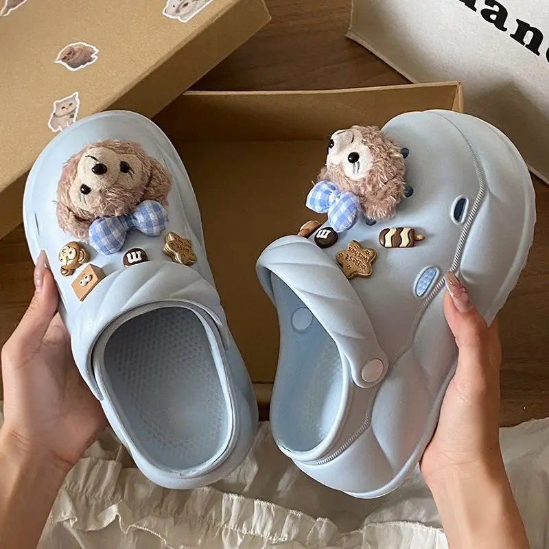 Eva Crocs 2025 Women's Breathable Crocs with Bear Design — feature 30