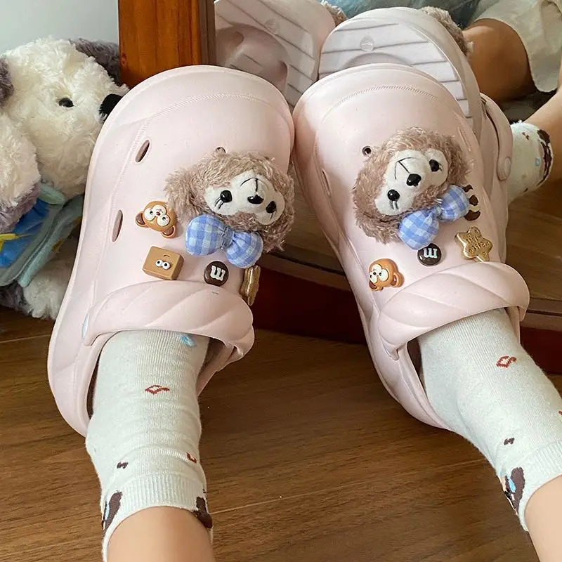 Eva Crocs 2025 Women's Breathable Crocs with Bear Design — feature 32
