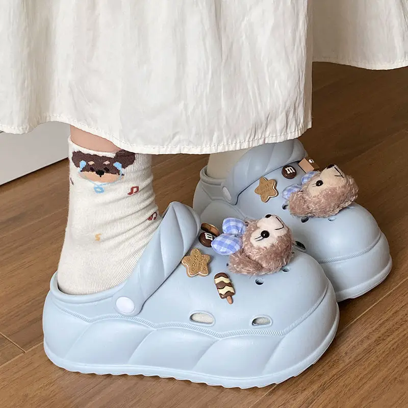Eva Crocs 2025 Women's Breathable Crocs with Bear Design — feature 34