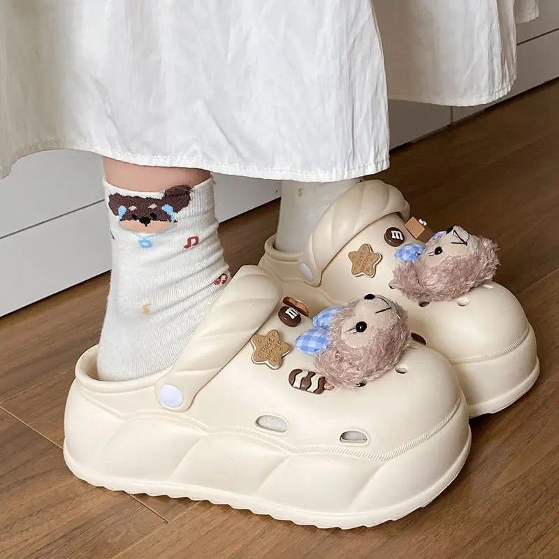 Eva Crocs 2025 Women's Breathable Crocs with Bear Design — feature 35