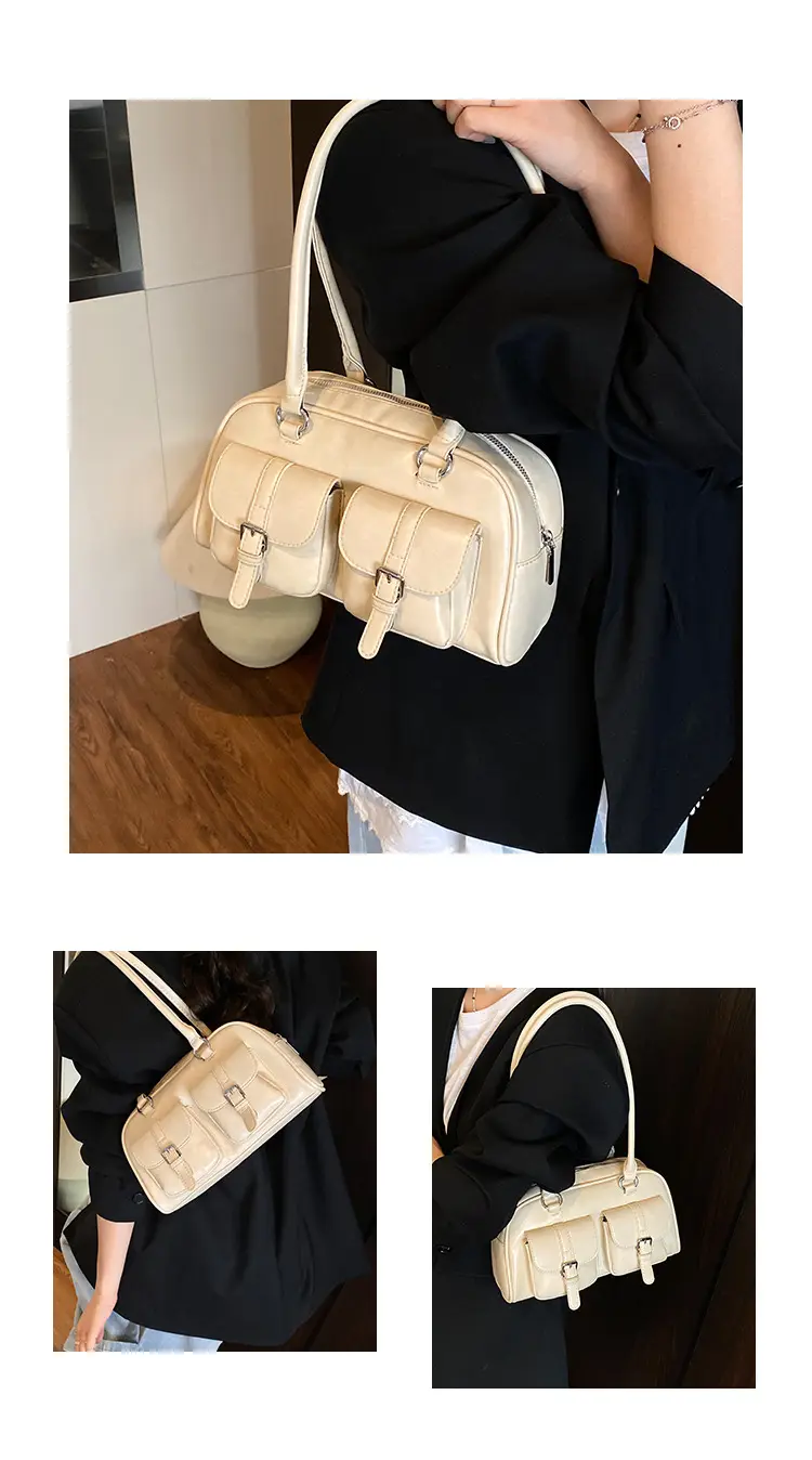 Pink Textured Shoulder Bag for Women 2025 — feature 10