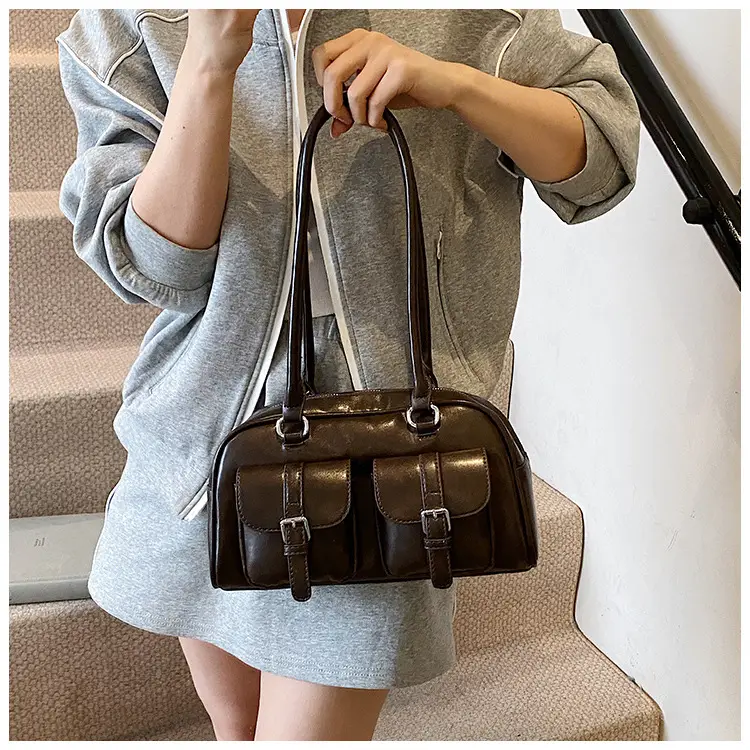 Pink Textured Shoulder Bag for Women 2025 — feature 16