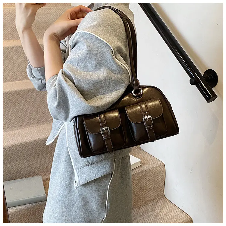 Pink Textured Shoulder Bag for Women 2025 — feature 17