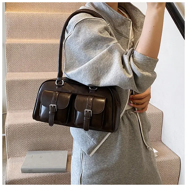 Pink Textured Shoulder Bag for Women 2025 — feature 18