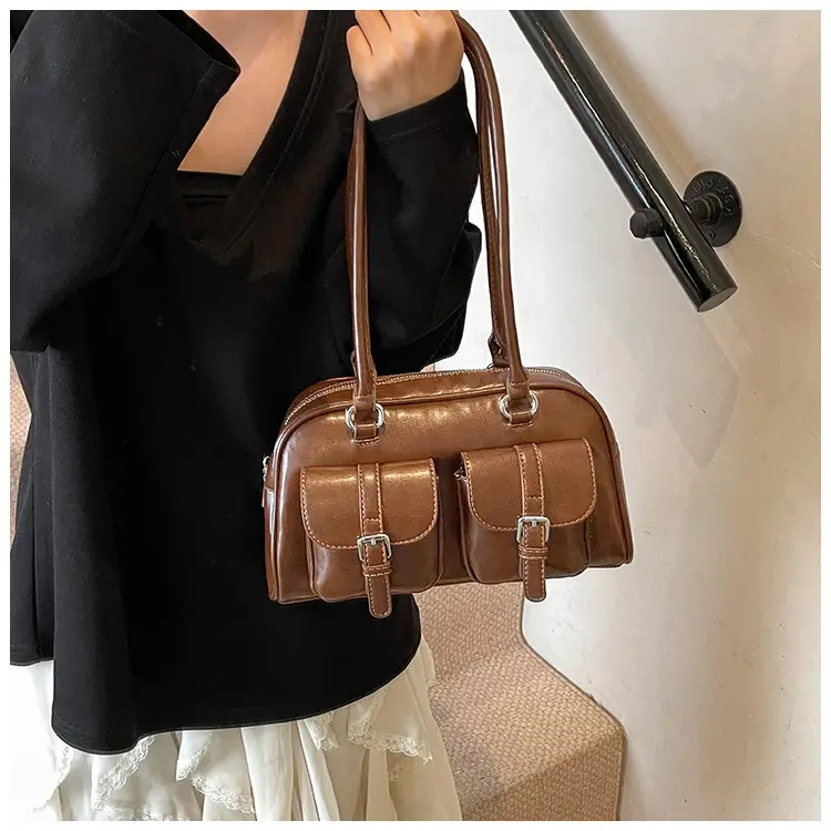 Pink Textured Shoulder Bag for Women 2025 — feature 24