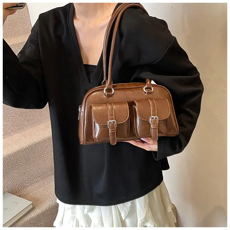 Pink Textured Shoulder Bag for Women 2025 — feature 26