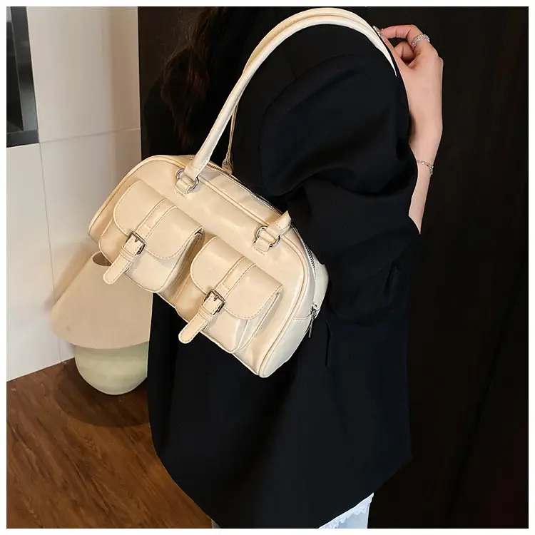 Pink Textured Shoulder Bag for Women 2025 — feature 43