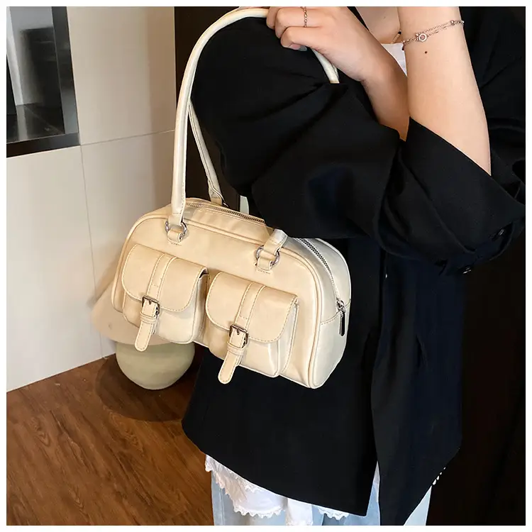 Pink Textured Shoulder Bag for Women 2025 — feature 44