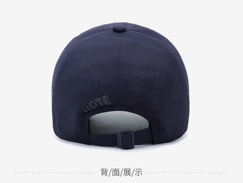 Men Pink Logo Cap Quick-Drying Outdoor Hat — feature 12