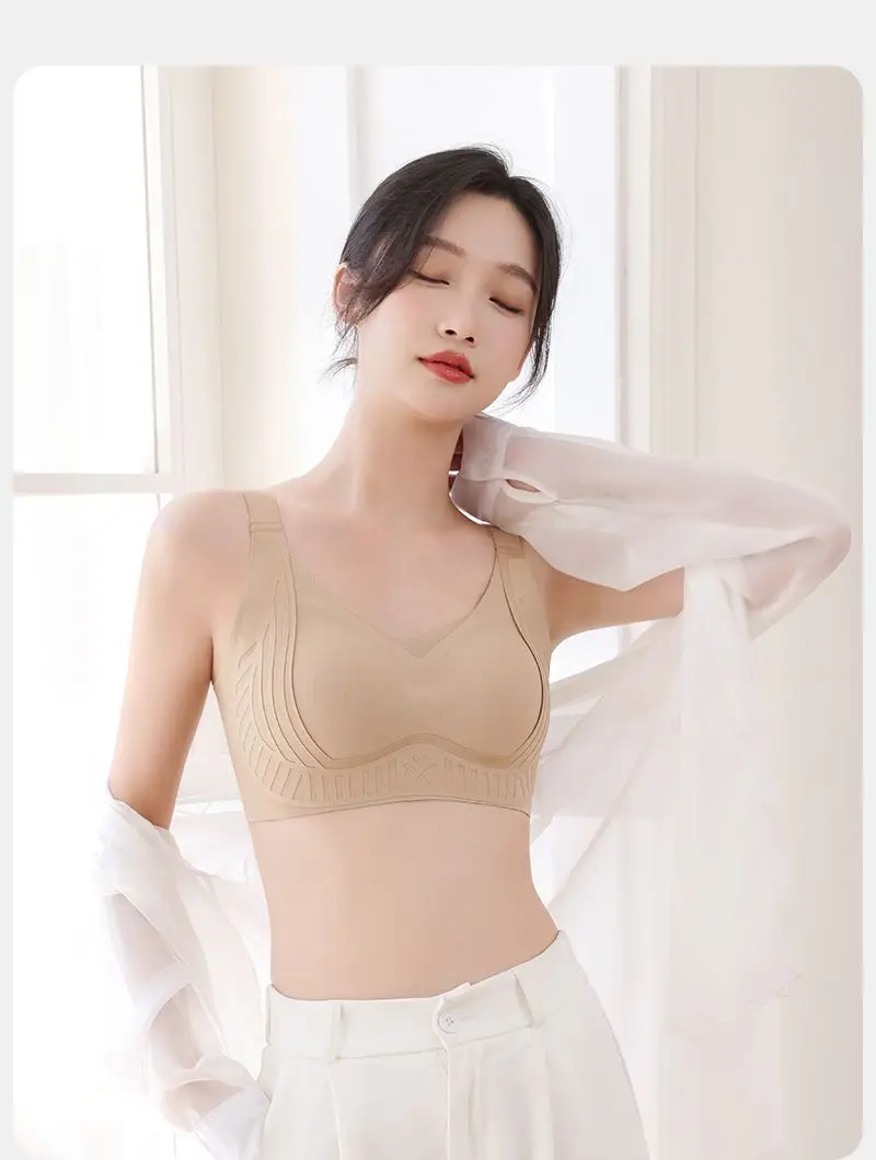 Pilates Seamless Adjustable Bra for Small Breasts, Breathable, Wire-Free, Soft Support, Lifting and Shrinking Bra — feature 20