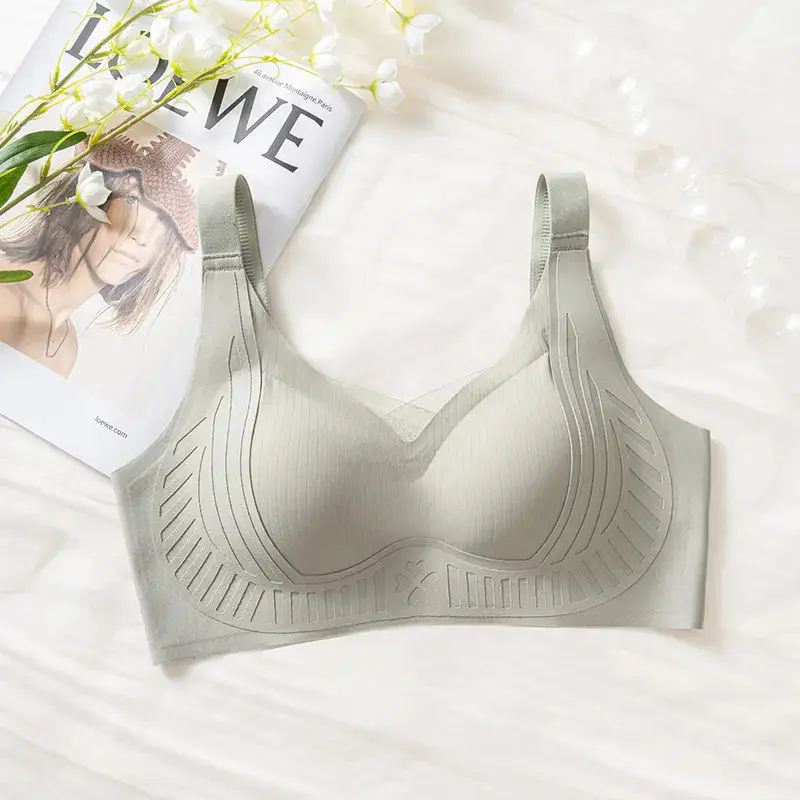 Pilates Seamless Adjustable Bra for Small Breasts, Breathable, Wire-Free, Soft Support, Lifting and Shrinking Bra - Image 3