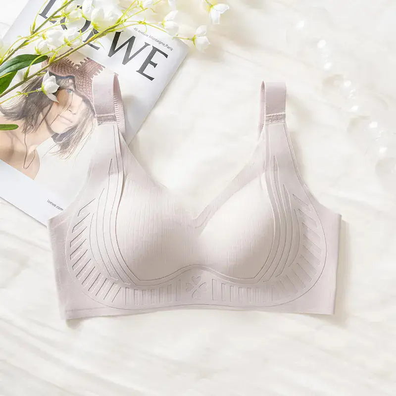 Pilates Seamless Adjustable Bra for Small Breasts, Breathable, Wire-Free, Soft Support, Lifting and Shrinking Bra - Image 4