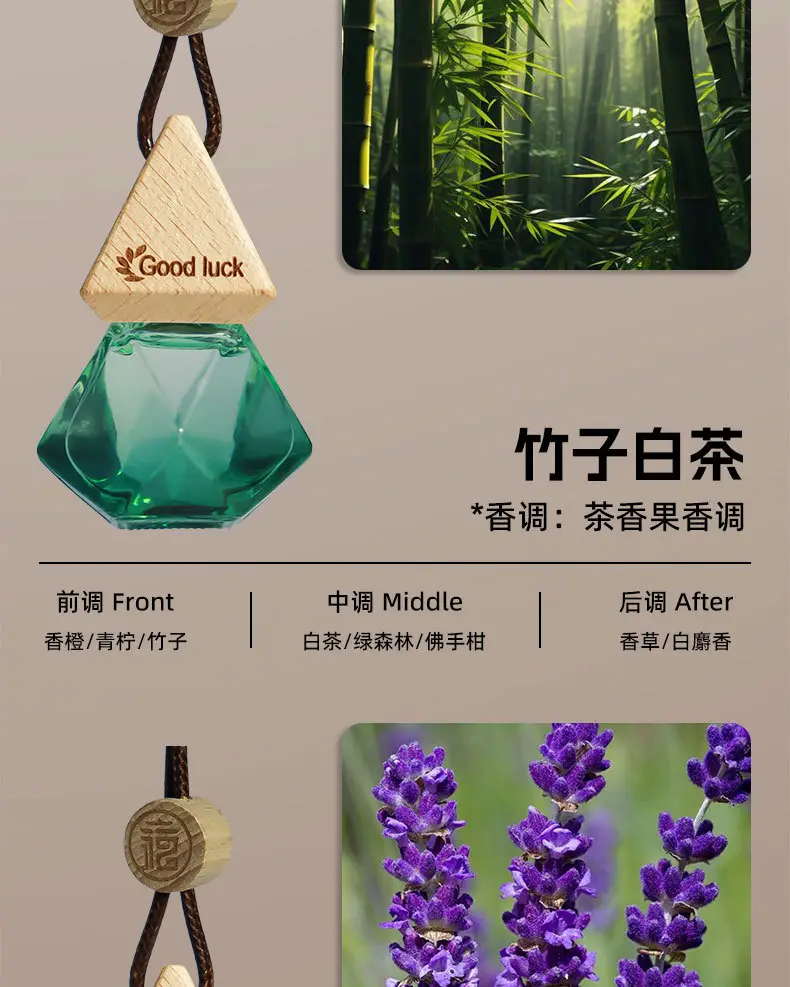 Car Air Freshener Pendant, Langlong Same Model Car Perfume, Oem Essential Oil Fragrance, Long-Lasting Scent, Deodorizing, Car Interior Fragrance — feature 16