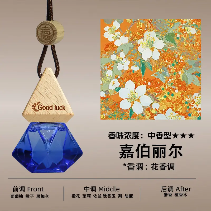 Car Air Freshener Pendant, Langlong Same Model Car Perfume, Oem Essential Oil Fragrance, Long-Lasting Scent, Deodorizing, Car Interior Fragrance