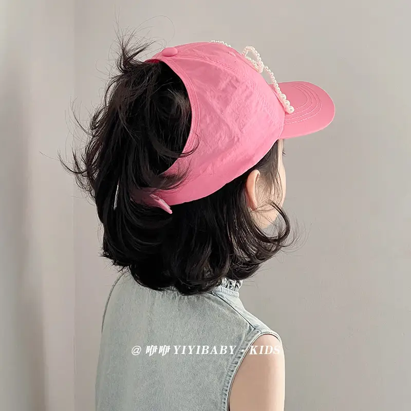 Yellow Bow Embroidered Baby Sun Hat for Girls - Image 10
