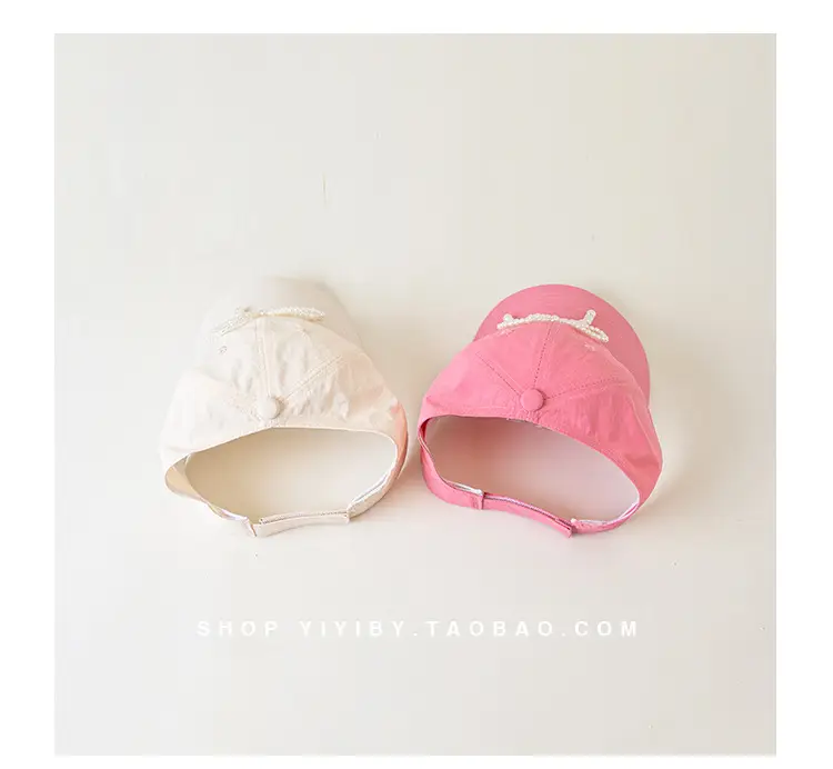 Yellow Bow Embroidered Baby Sun Hat for Girls — feature 15