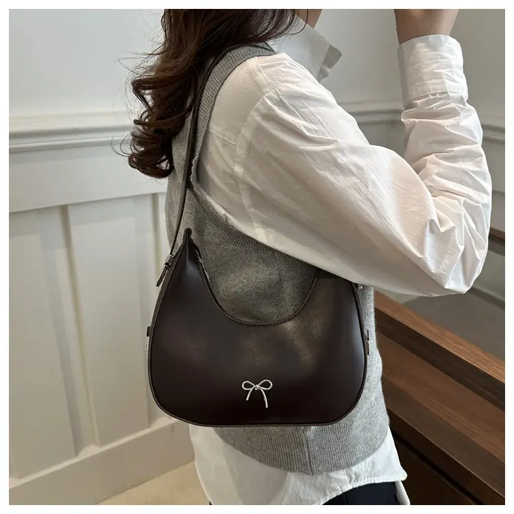 Red Korean Style Bowknot Shoulder Bag for Women — feature 15