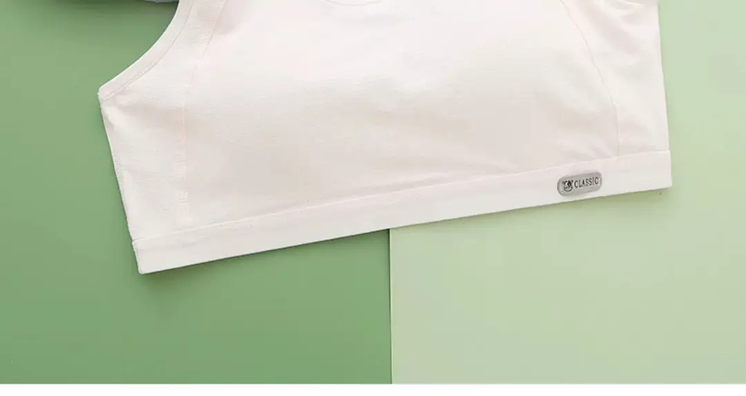 Girls' Bra Vest Junior High School Senior high school Students Puberty Sports Shockproof Running Cotton Girls' Underwear — feature 21
