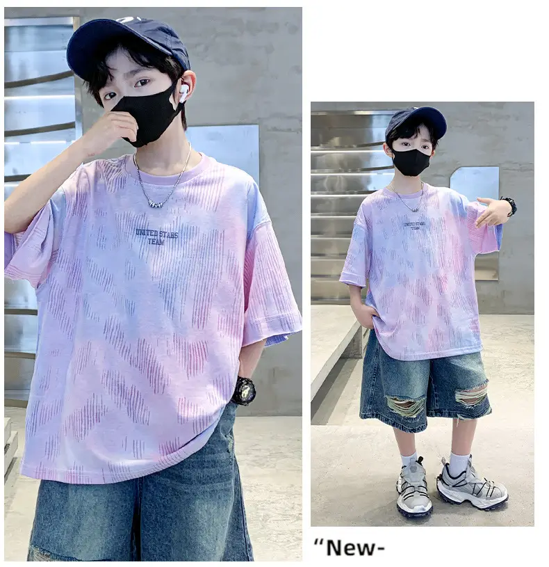 Children's Cotton Graphic T-Shirt Big City Print — feature 16