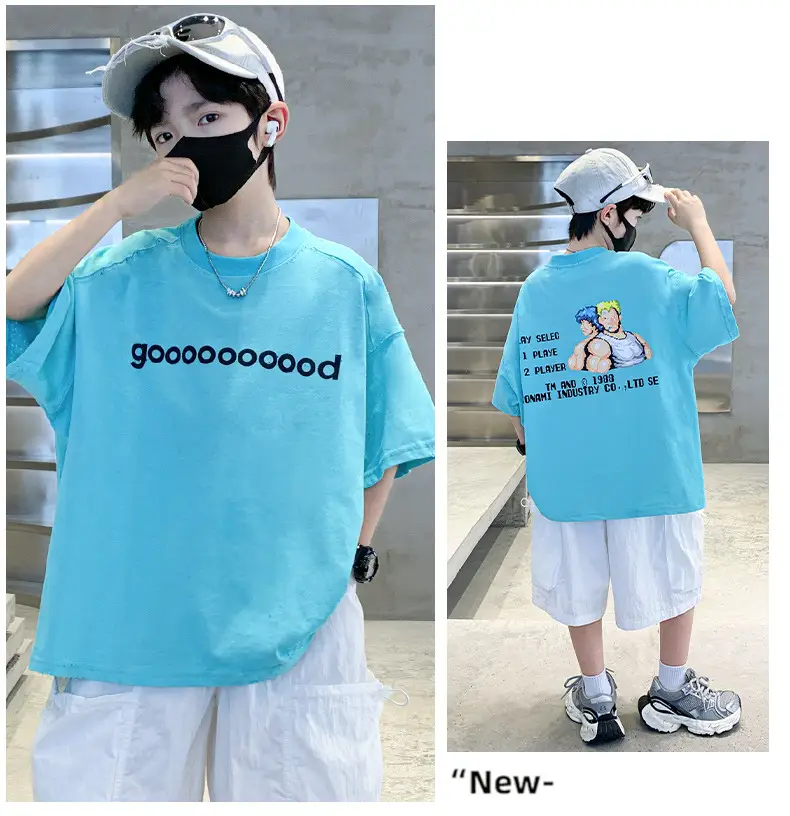 Children's Cotton Graphic T-Shirt Big City Print — feature 20