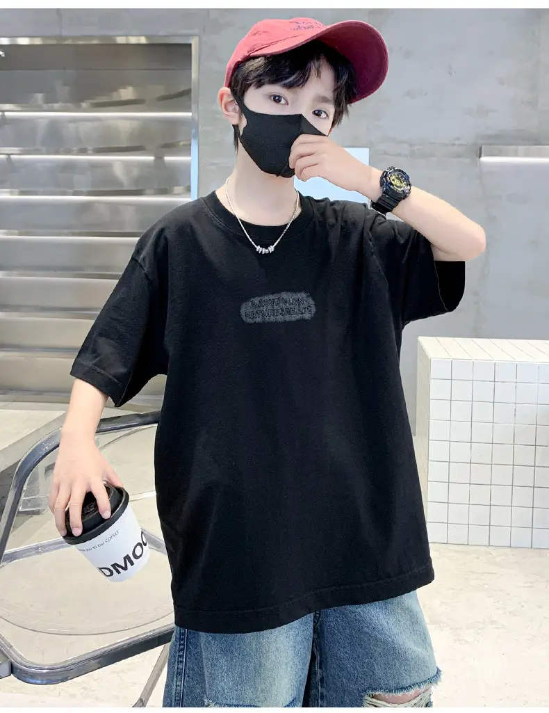 Children's Cotton Graphic T-Shirt Big City Print — feature 3