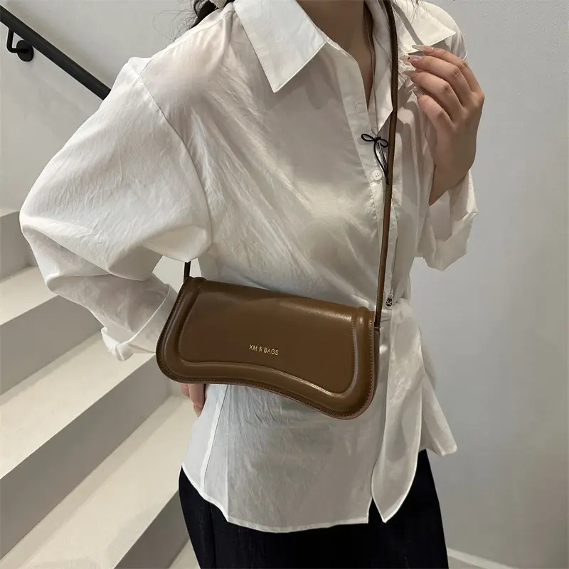 Black Textured Crossbody Bag for Women 2025 - Image 8