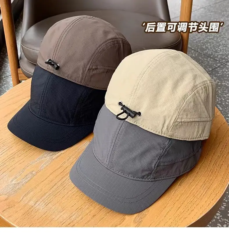 Black Vintage Cotton Baseball Cap for Women & Men — feature 14