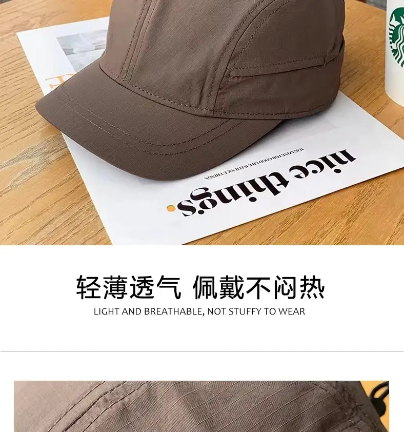 Black Vintage Cotton Baseball Cap for Women & Men — feature 20