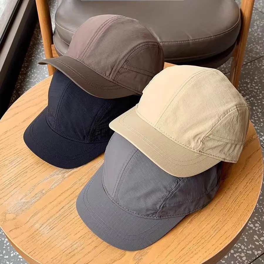 Black Vintage Cotton Baseball Cap for Women & Men — feature 6