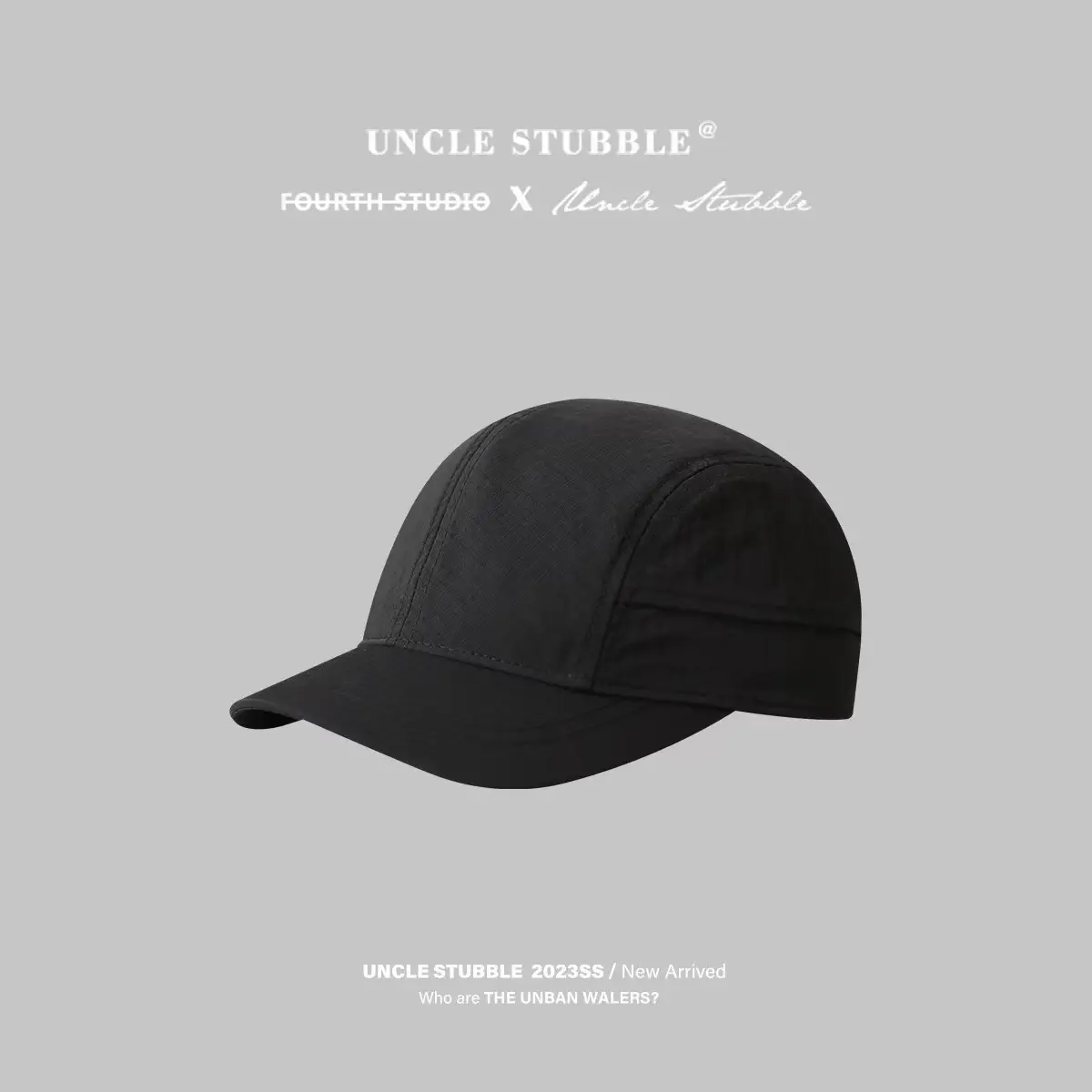 Black Vintage Cotton Baseball Cap for Women & Men — feature 9