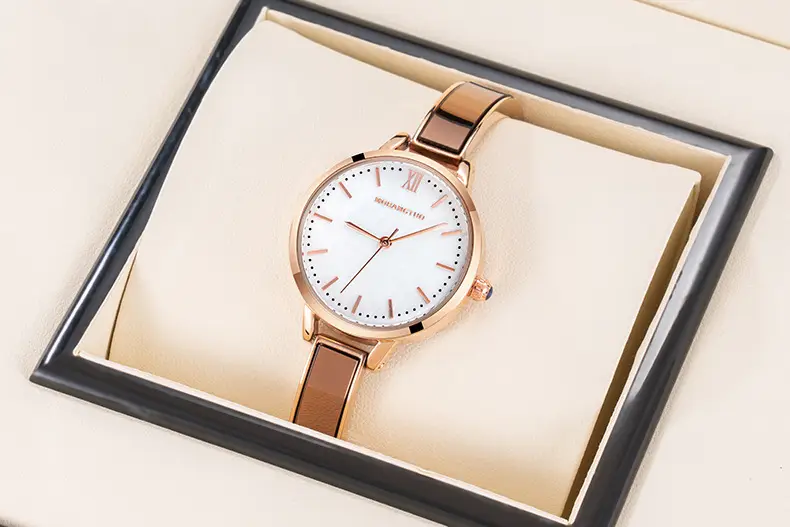 Women's Steel Bracelet Watch with White Dial — feature 14