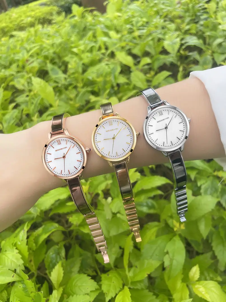 Women's Steel Bracelet Watch with White Dial — feature 20