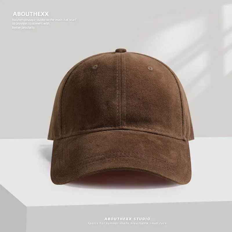 Retro Red Baseball Cap for Kids All Match 65cm - Image 3