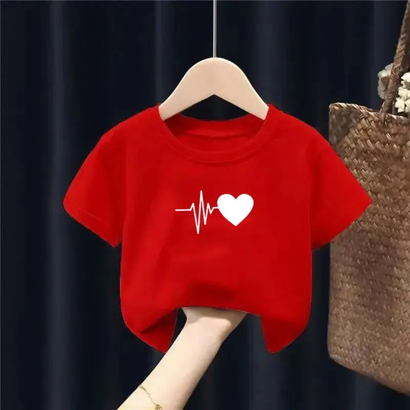 Pure Cotton Heartbeat Graphic T-Shirt Blue Medium - Image 27