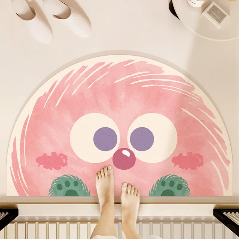 Special Shaped Cartoon Toilet Mat Anti-Slip Absorbent - Image 13