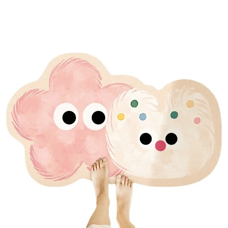 Special Shaped Cartoon Toilet Mat Anti-Slip Absorbent - Image 14