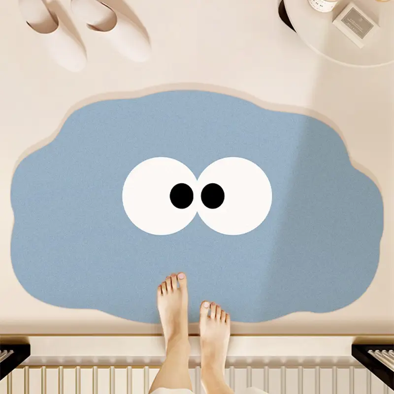 Special Shaped Cartoon Toilet Mat Anti-Slip Absorbent - Image 7